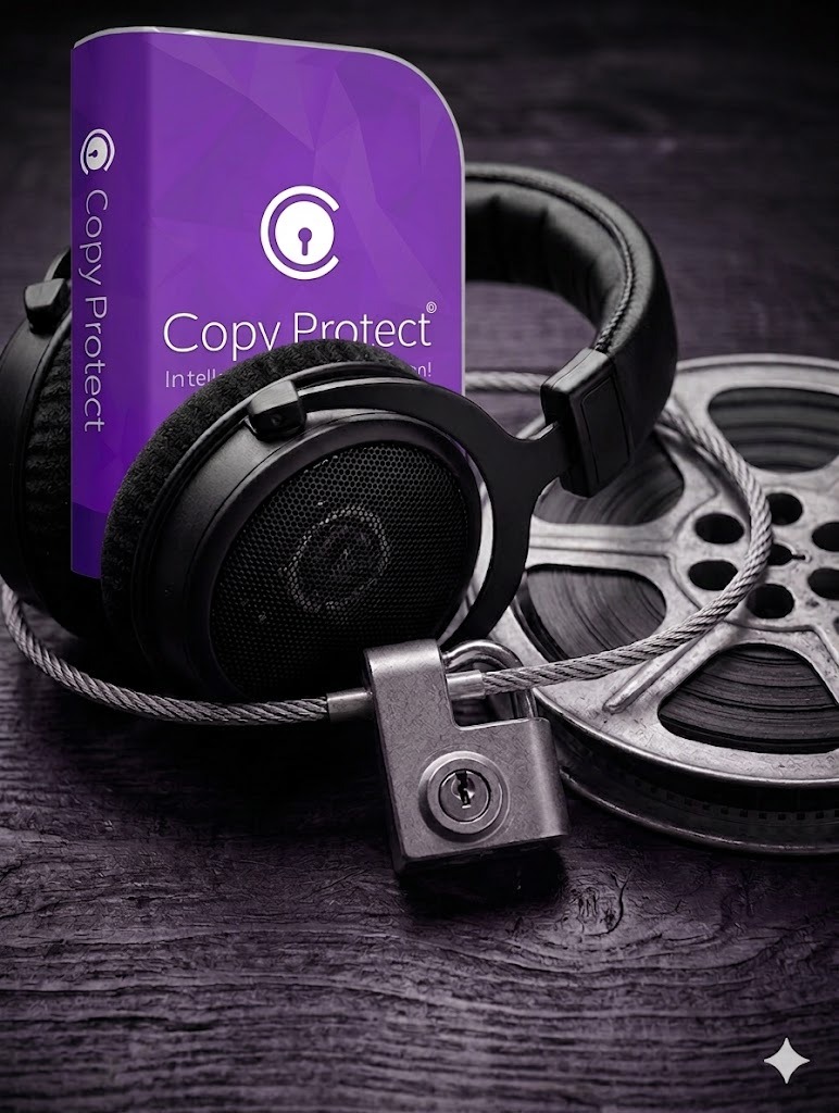 Secure audio and video files protected with privacy controls