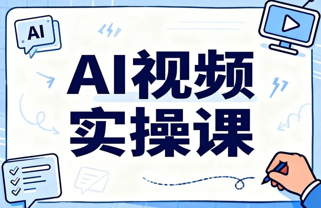 2026最新AI视频实操课，零基础玩转爆款短视频