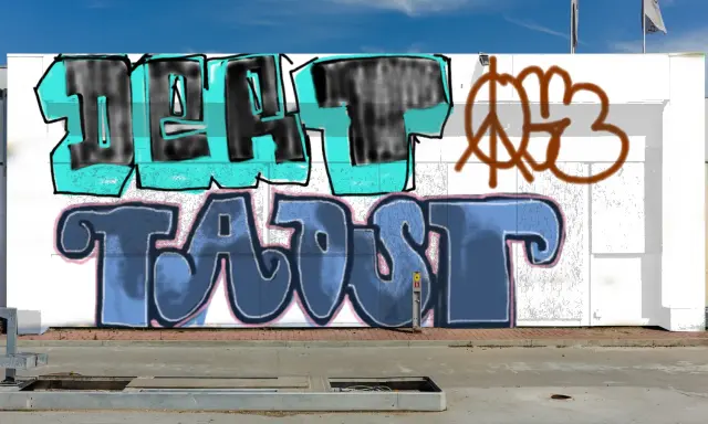 Graffiti artwork by taost