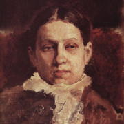 Портрет В А Репиной 1881