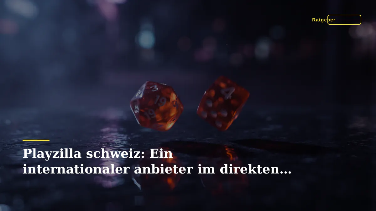 Playzilla schweiz: Ein internationaler anbieter im direkten check