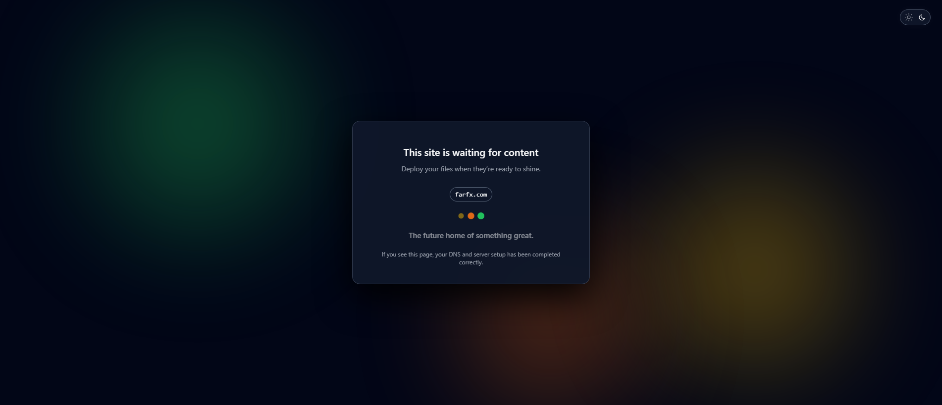 Screenshot of farfx.com