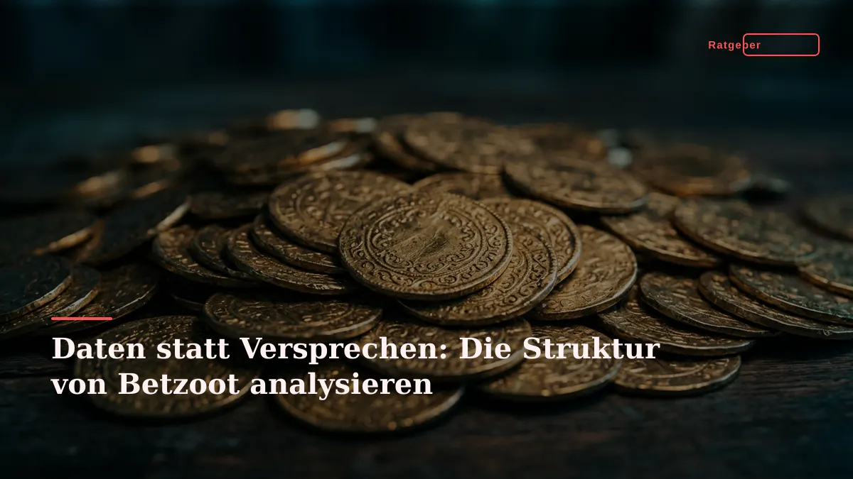 Daten statt Versprechen: Die Struktur von Betzoot analysieren