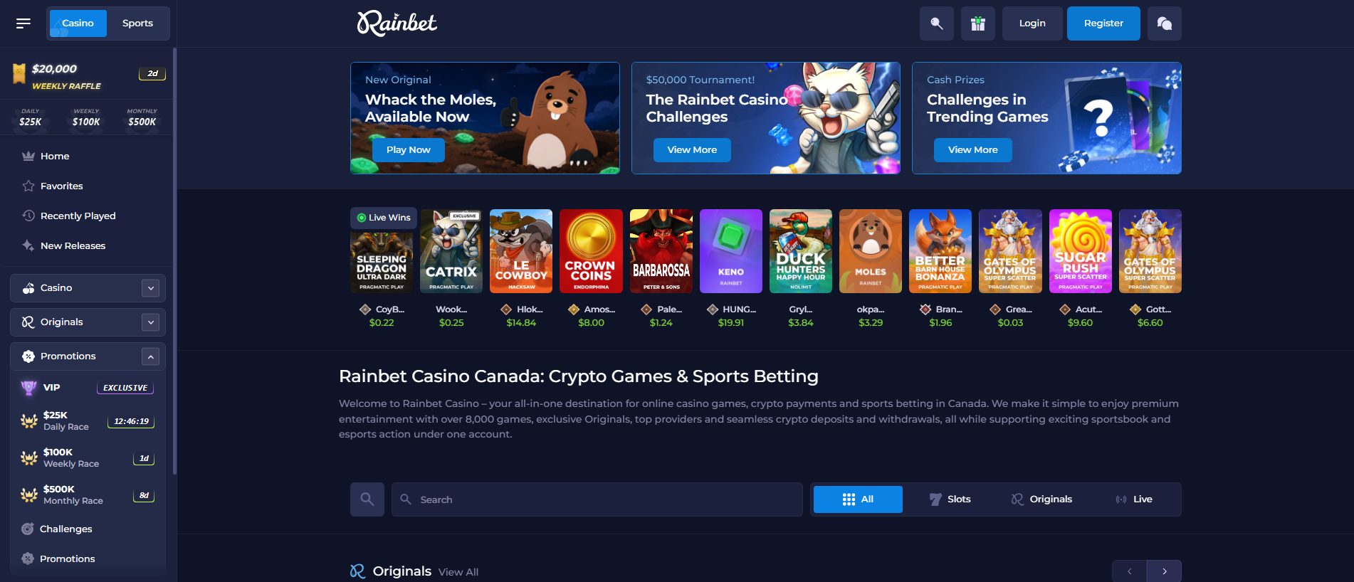 Stored capture of rainbet-winner.com
