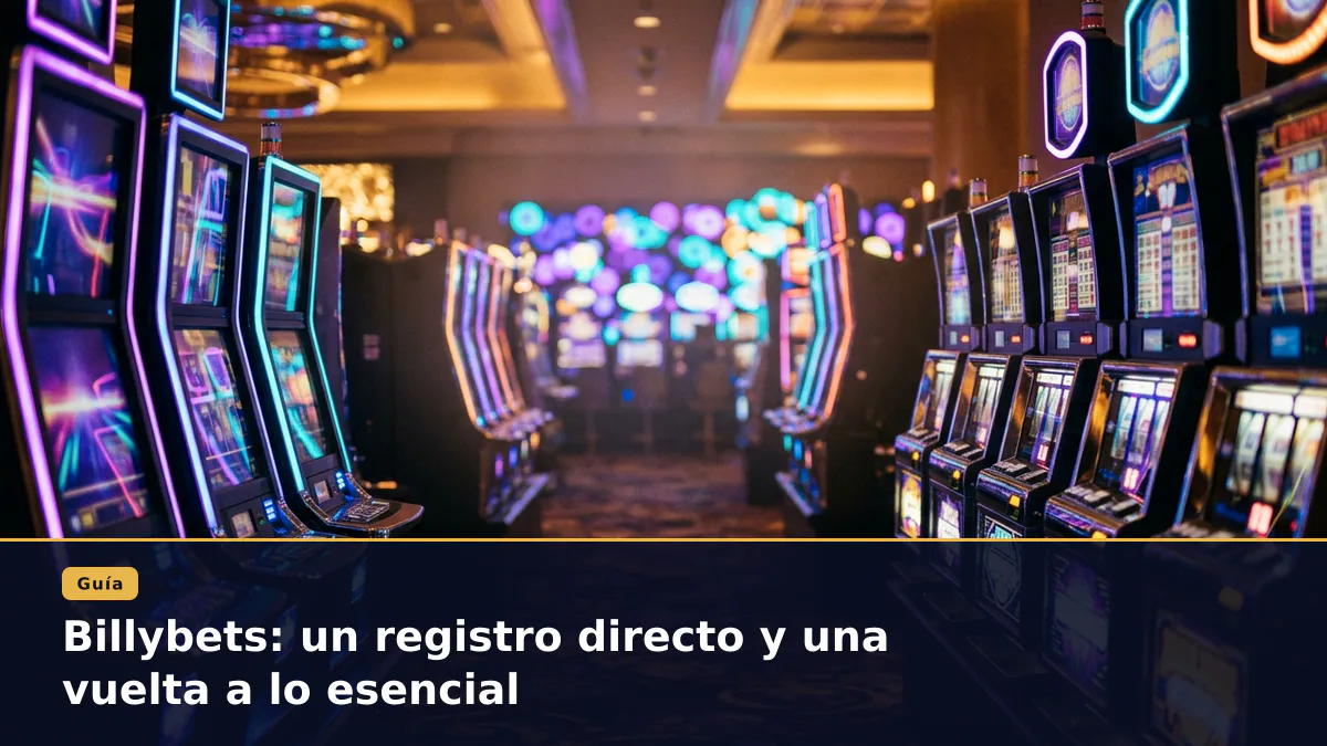 Billybets: un registro directo y una vuelta a lo esencial