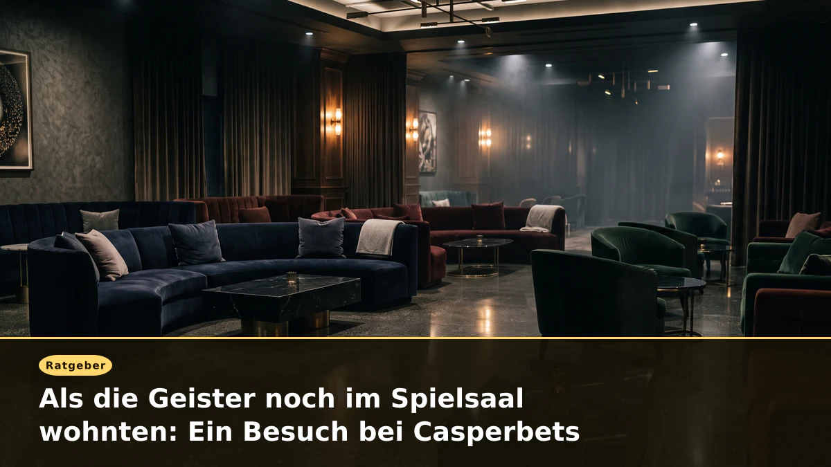 Als die Geister noch im Spielsaal wohnten: Ein Besuch bei Casperbets