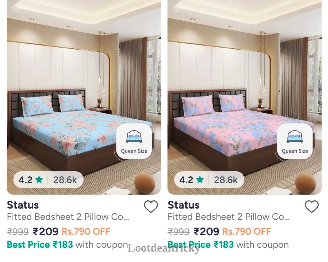 Double Bed Fitted – Ultimate Budget Deal @ 50% OFF
