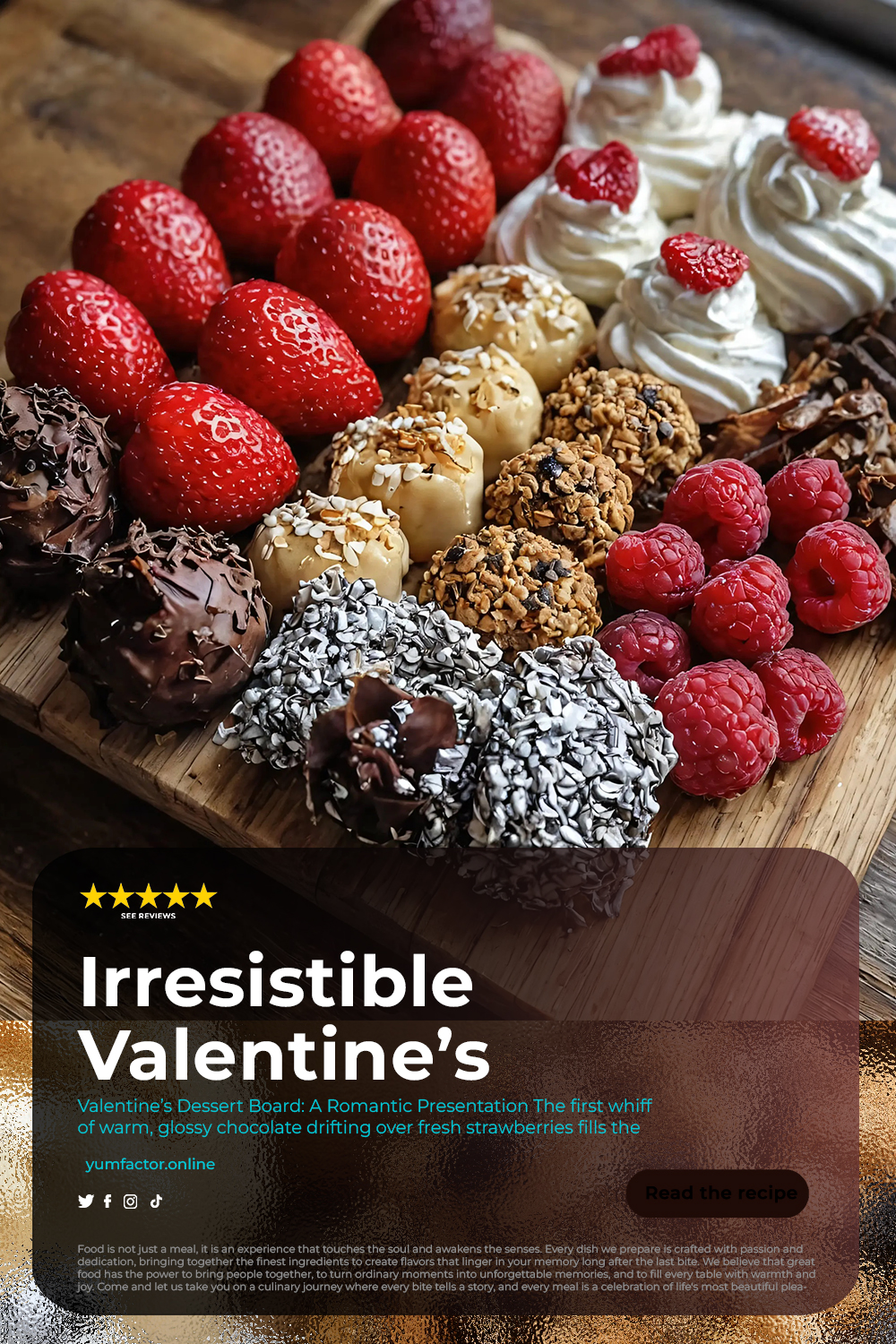 Irresistible Valentine's Dessert Board
