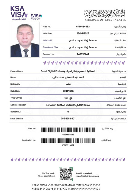 احمد عبد المعطى محمد خليل