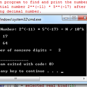 nonzero digits Fortran