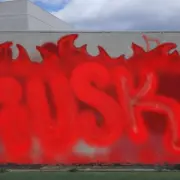 Graffiti artwork by iUSK
