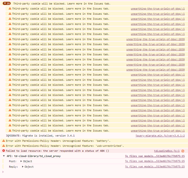 console-errors
