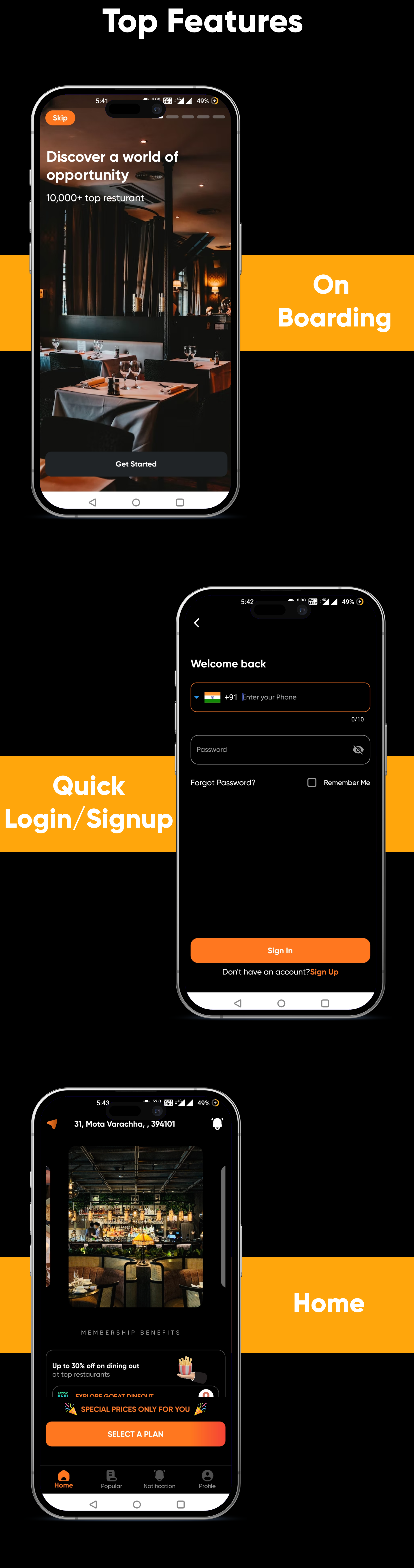 EasyGo - Dineout & Table Booking | Restaurant Offers, Deals, Promotion | Dineout Clone Full Solution