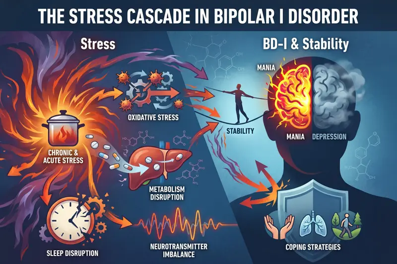 Stresul și tulburarea bipolară: o legătură complicată