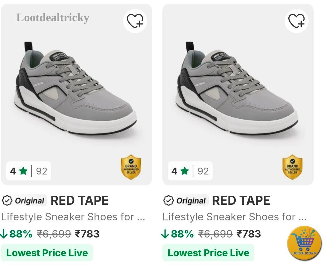 Flipkart Red Tape – Just 88% OFF | Loot Lo Flipkart Red Tape – Just 88% OFF | Loot Lo