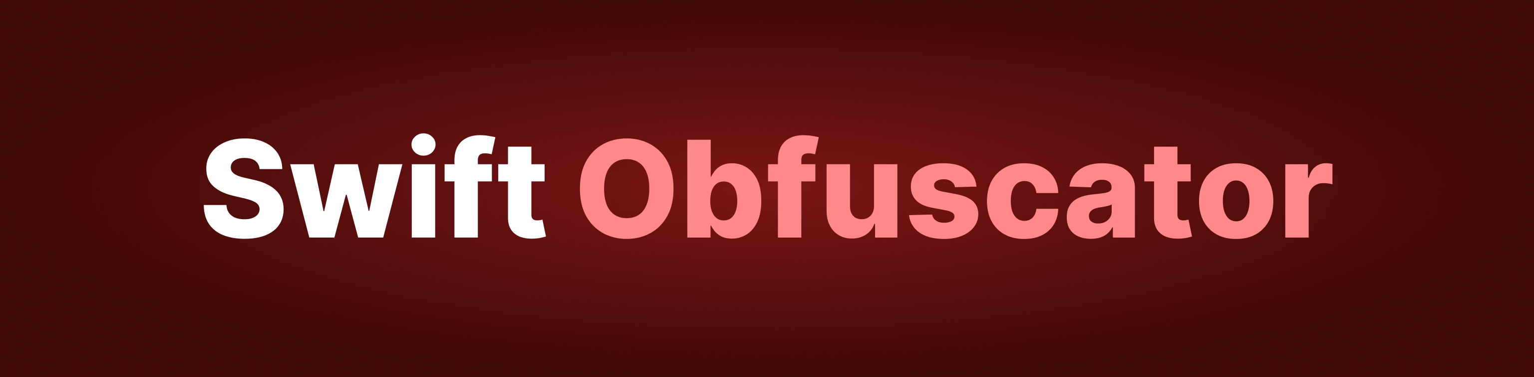 SwiftObfuscator