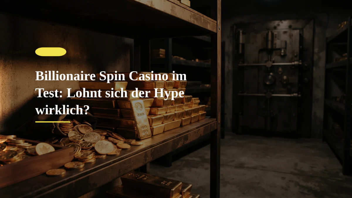 Billionaire Spin Casino im Test: Lohnt sich der Hype wirklich?