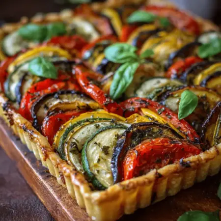 A French Roasted Ratatouille Tart That Redefines Elegance