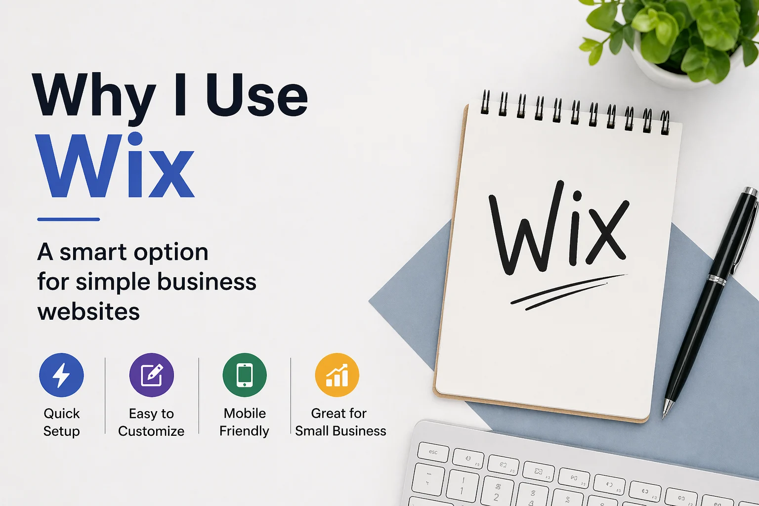 Why Wix Is a Smart Option for Simple Business Websites