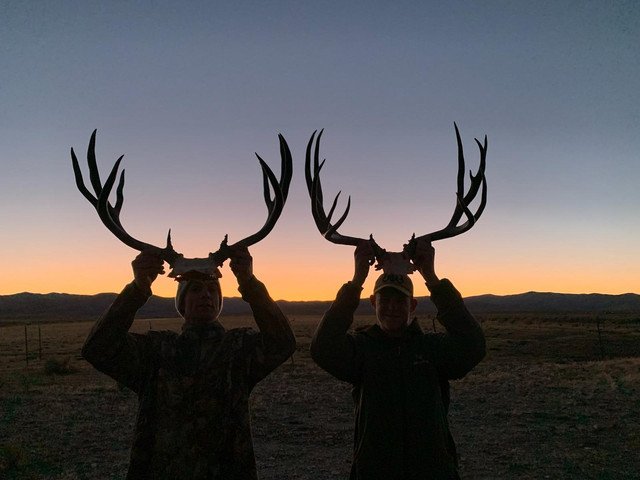 My g-son and his friend, taken this year.  G-son is on the right side, 16 yoa.