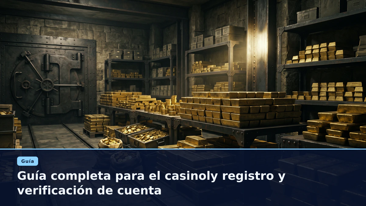 Guía completa para el casinoly registro y verificación de cuenta