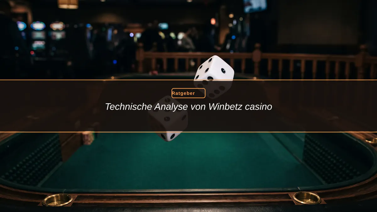 Technische Analyse von Winbetz casino