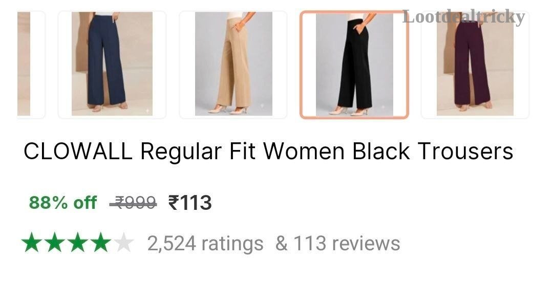 Regular Fit Women Offer Image