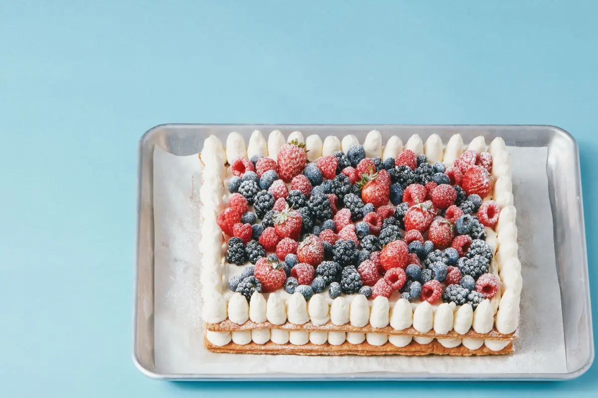 Berries and Cream Mille-Feuille: A Delightful Summer Dessert
