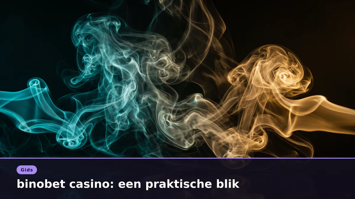 binobet casino: een praktische blik