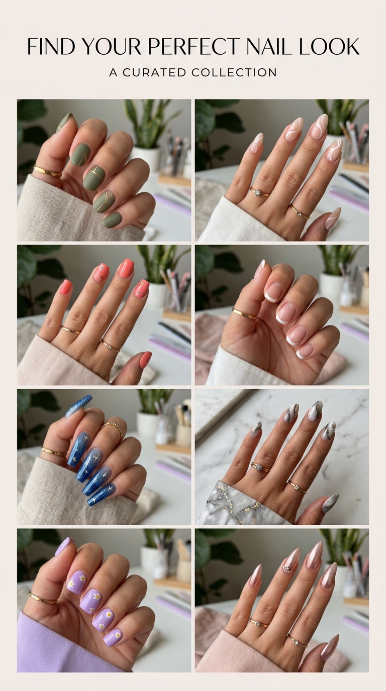 Find Your Perfect Nail Look in This Collection