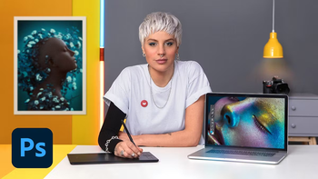 Domestika - Ritocco creativo per ritratto fotografico - Ita