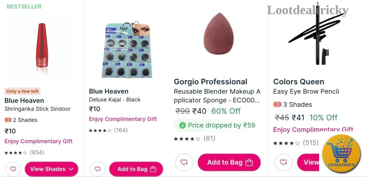 Nykaa Loot Branded – Just ₹299 | Loot Deal Nykaa Loot Branded – Just ₹299 | Loot Deal