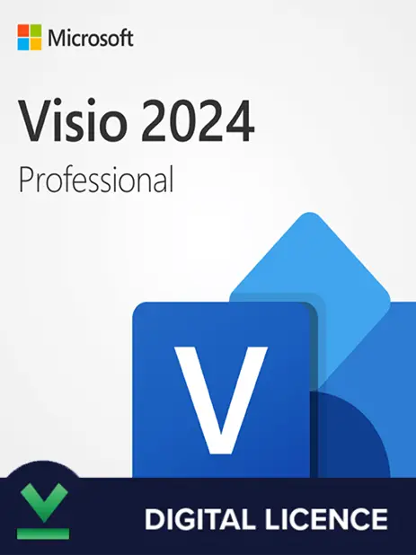 سيريال تفعيل Microsoft Visio 2024 Professional مدى الحياة