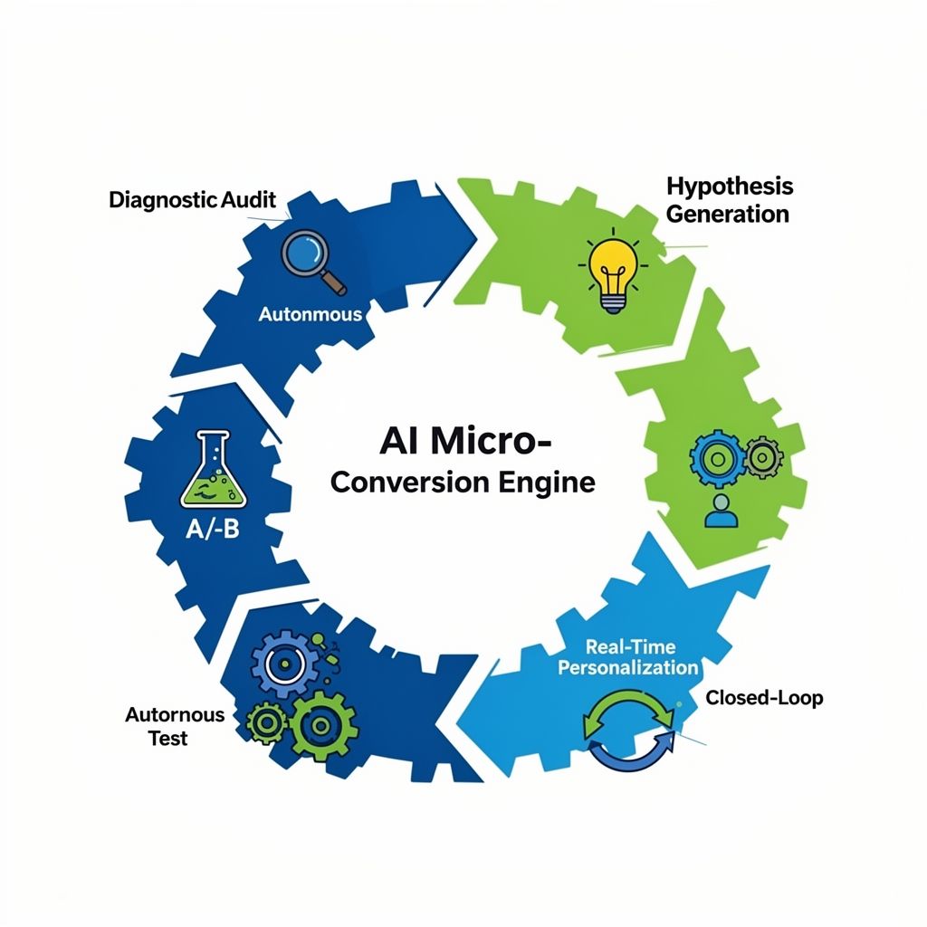 The 5-Phase AI Micro-Conversion Engine Framework Infographic