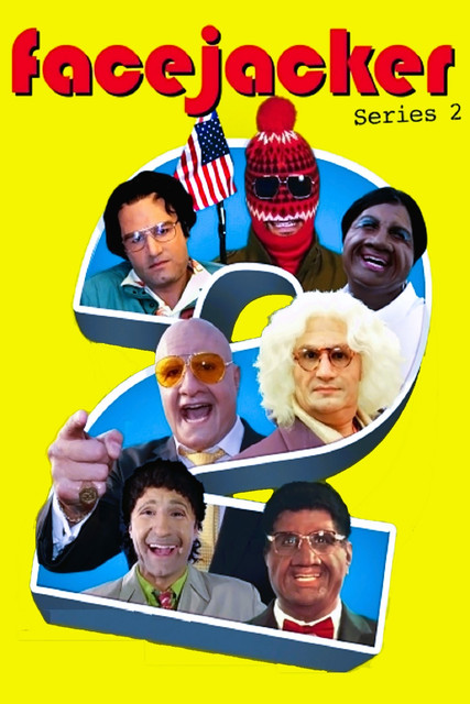 FACEJACKER, SERIES 2, BOX, ART, COVER, POSTER, COMEDY, BRITISH, TERRY TIBBS, TALK TO ME