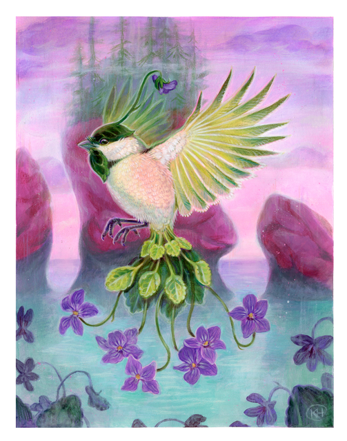 Painting by Kaitlin Hoyt (New Brunswick)