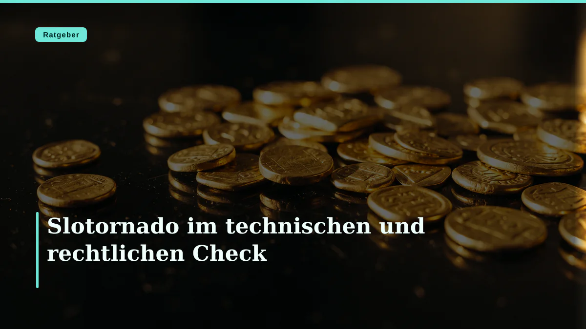 Slotornado im technischen und rechtlichen Check