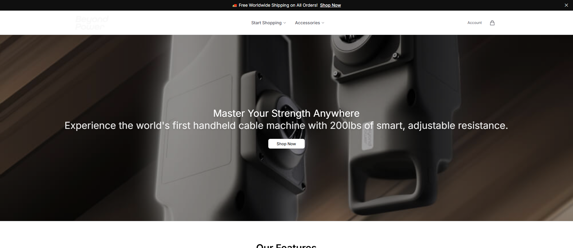 Primary capture · beyondpowerpro.shop