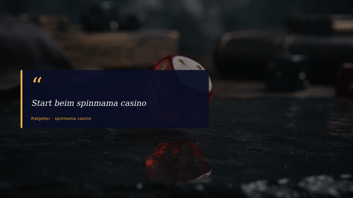 Start beim spinmama casino