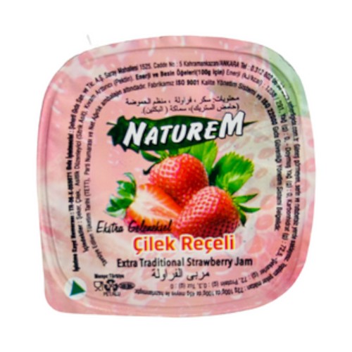 NATUREM PORTION STRAWBERRRY JAM 20GR*125PCS