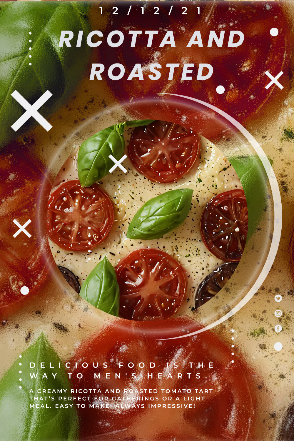 Ricotta and Roasted Tomato Tart Recipe