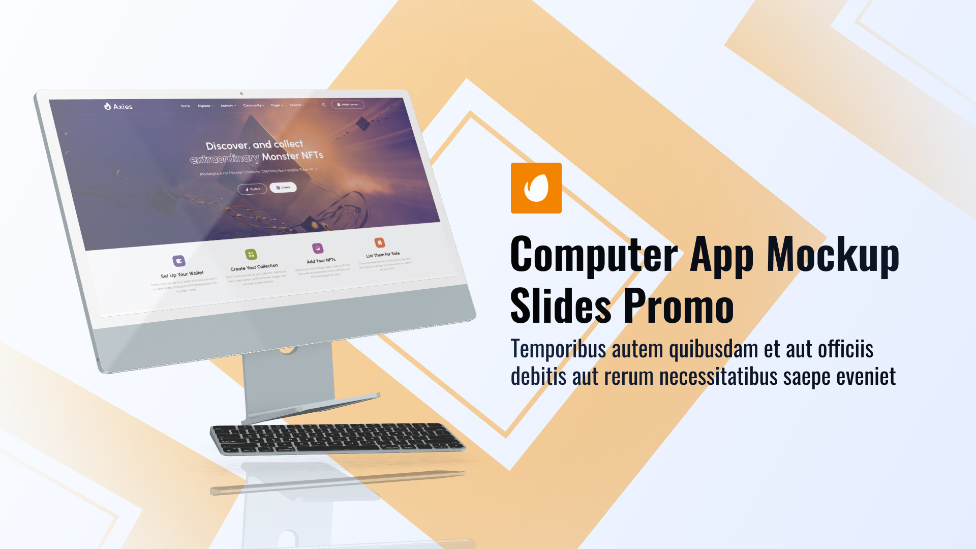 Website Desktop Mockup
