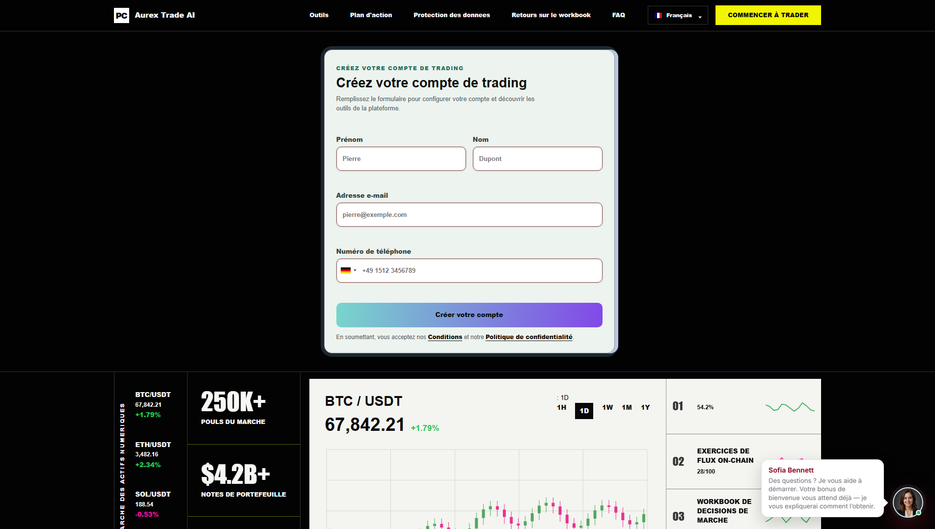 Stored capture of aurextradeai.cash