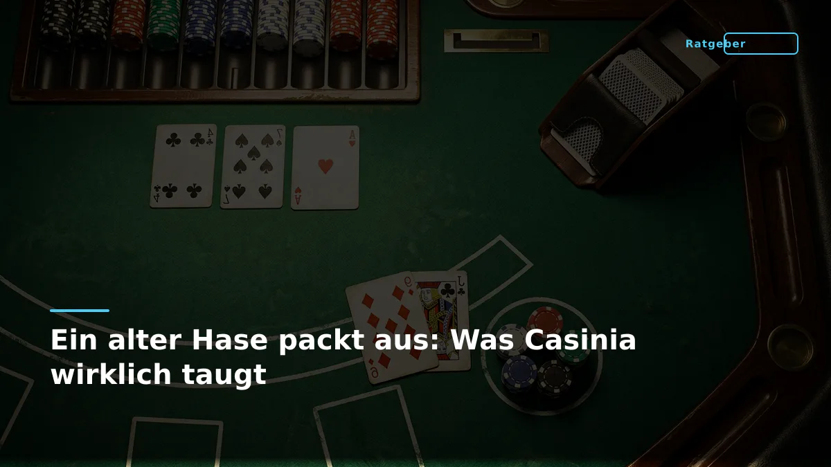 Ein alter Hase packt aus: Was Casinia wirklich taugt