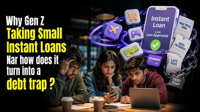 Why Gen Z Taking Small Instant Loans and how does it turn into a debt trap ?