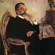 Портрет кн В Н Голицына 1906