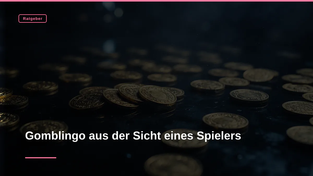 Gomblingo aus der Sicht eines Spielers