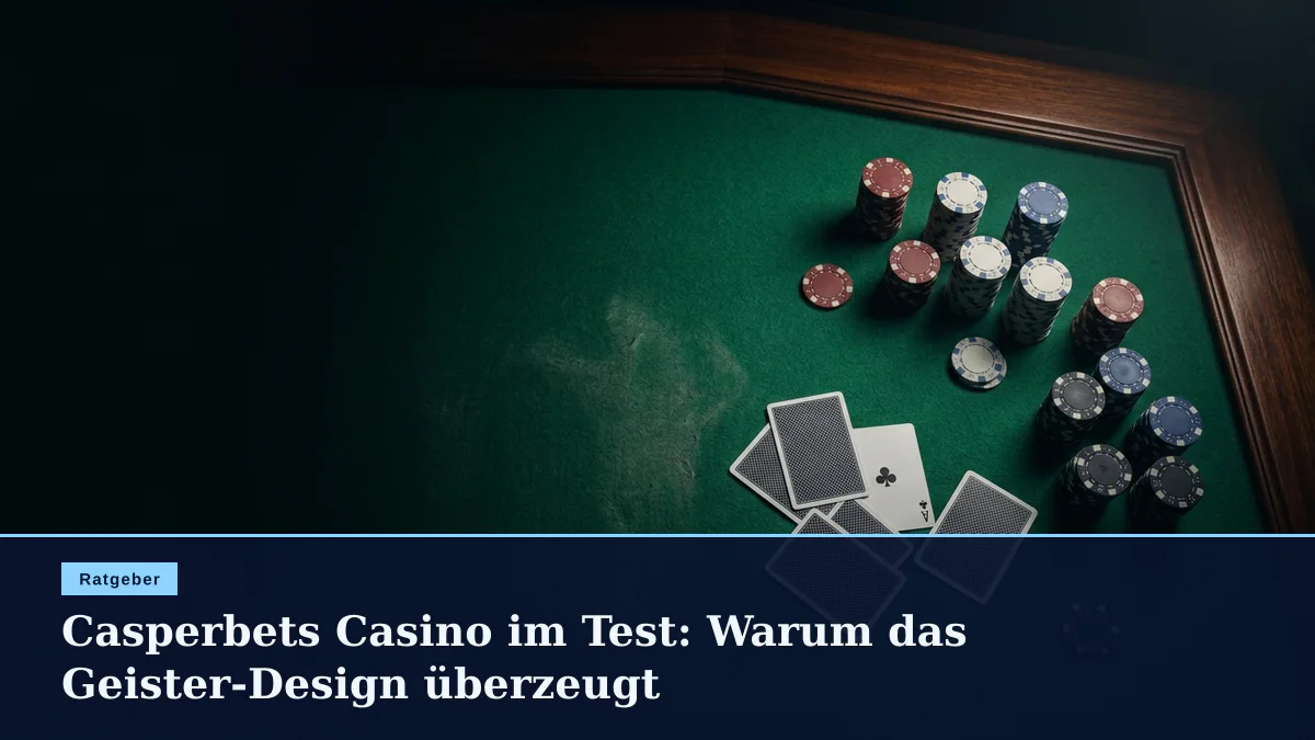 Casperbets Casino im Test: Warum das Geister-Design überzeugt