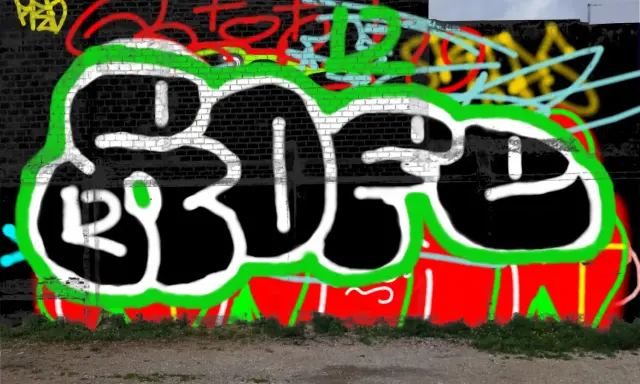 Graffiti artwork by rope12