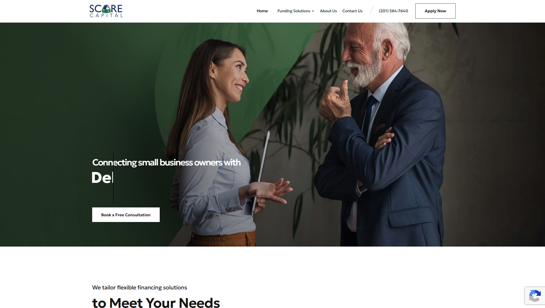Screenshot of scorecapoffice.com